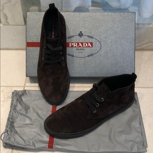 Men’s Prada brown boots